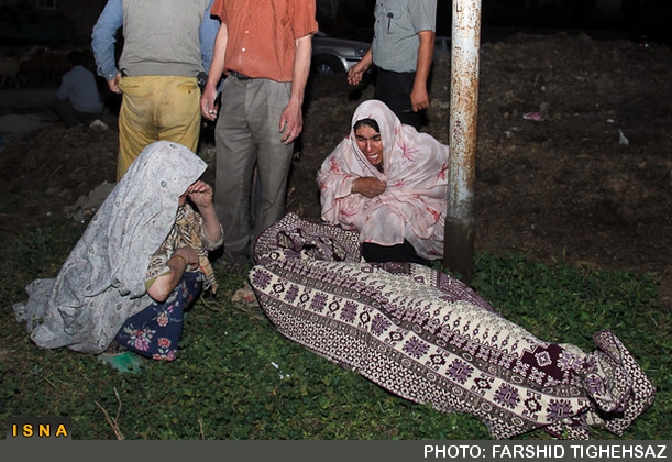 گزارش تصویری از زلزله آذربایجان شرقی